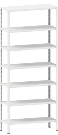  Стеллаж металлический САМ 2,2/0,7х0,8/300/7
