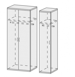 Шкаф для одежды РМ-3 L/R