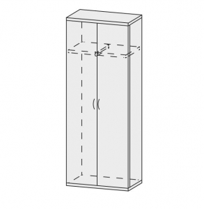 Шкаф гардеробный РМ-4/Н