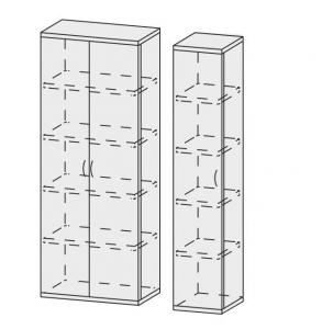 Шкаф для документов РМ-3/К L/R